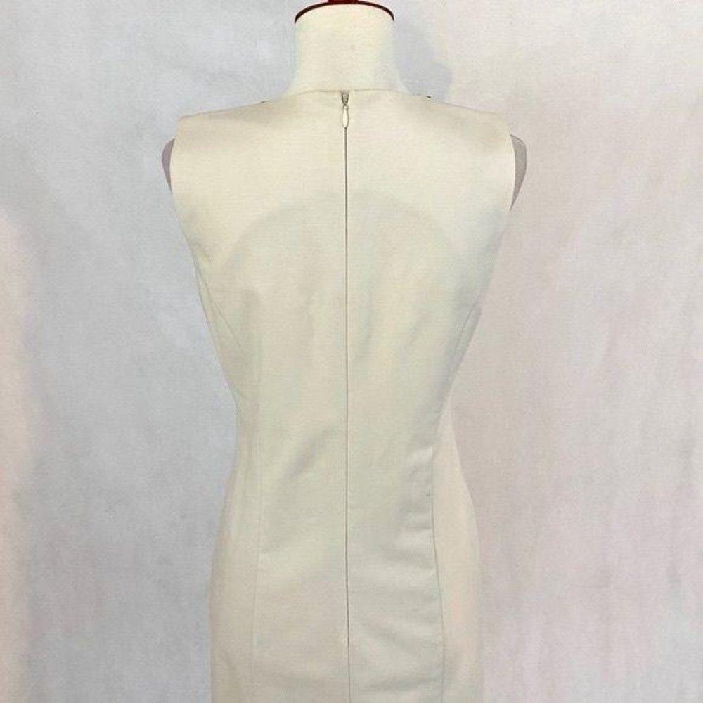 Ellavie Sleeveless Embellished Neckline Dress - Picture 7 of 10